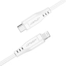 Acefast C3-01 USB-C to Lightning TPE charging data cable 1.2M white