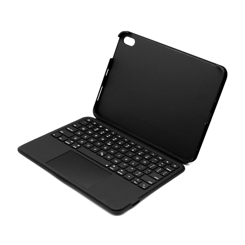 Wisecase iPad 10th 10.9 Wireless Keyboard Case Black