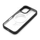 Love Tech iPhone 17 Magnetic Case with Replaceable Back Panel+Magnetic Clear Back Panel  Black