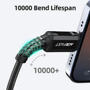 Acefast C1-05 Lightning to 3.5mm aluminum alloy headphones adapter cable 18CMblack