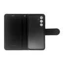 Wisecase Samsung Galaxy S23FE Deluxe Wallet Folio Black