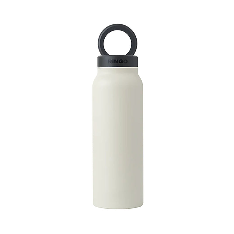 Ringo All-in-One Water Bottle with Magnetic Phone Mount - Ivory 710ml (24oz)