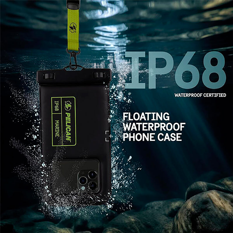 Pelican Waterproof Marine Phone Pouch -Green