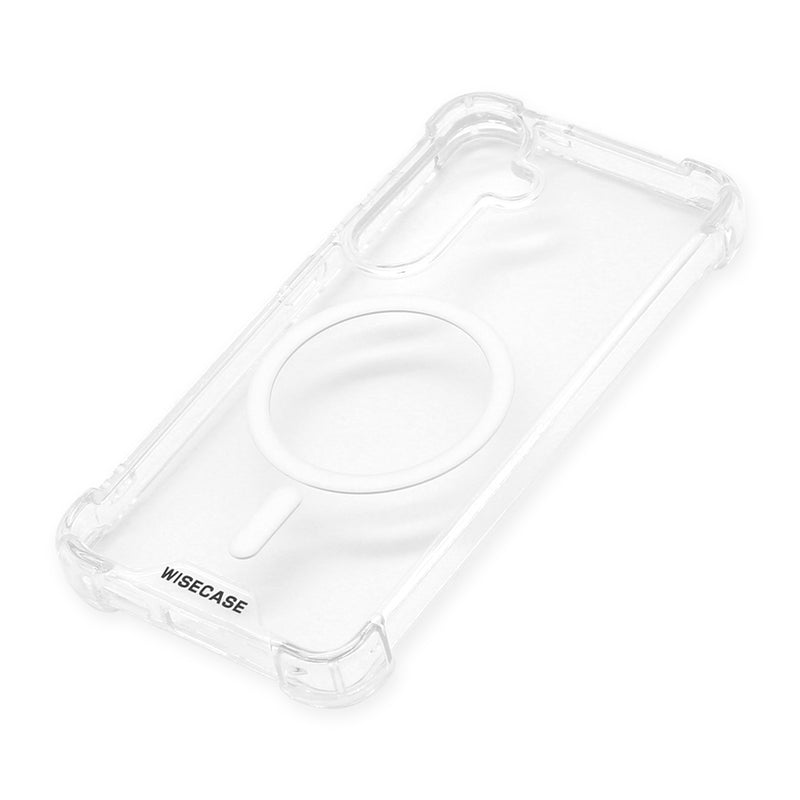 Wisecase Samsung Galaxy S25/S24 Lucid Case Magsafe Clear