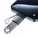 Acefast J7 USB-A to USB-C Adapter Metal Gray