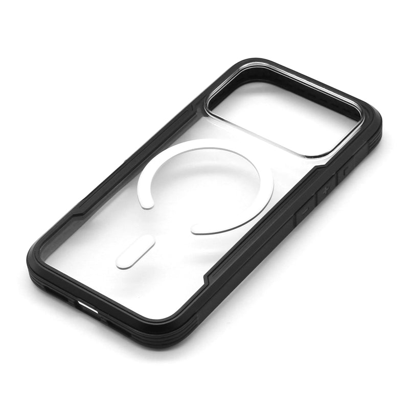 Wisecse iPhone 17 Pro Bastion Case With Magsafe Black