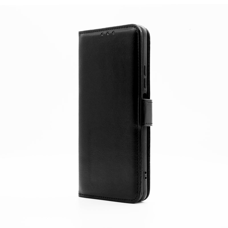 Wisecase OPPO A78 4G Wallet PU Case Black