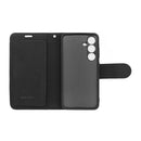 Wisecase Samsung Galaxy S25 Deluxe Wallet Folio Black