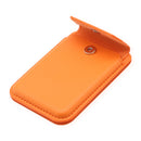 Wisecase U Slim and High-end Business Magnetic Stand Card Holder Orange