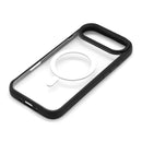 Love Tech iPhone 17 Air  Magnetic Case with Replaceable Back Panel+Magnetic Clear Back Panel  Black