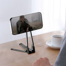 Doormoon Spring Buckle Magnetic Mobile Phone Tripod Black