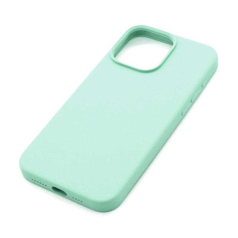 Wisecase iPhone 15 Pro Max Magsafe Silicone Case Mint