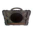 Pepk iPad Air 1/2 New iPad 2017/2018/iPad Pro 9.7 Rugged case for Kids Black+Gray