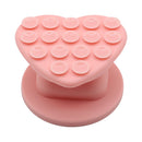 Popsnap Heart - shaped Suction Cup with Magsafe Phone Stand Pink