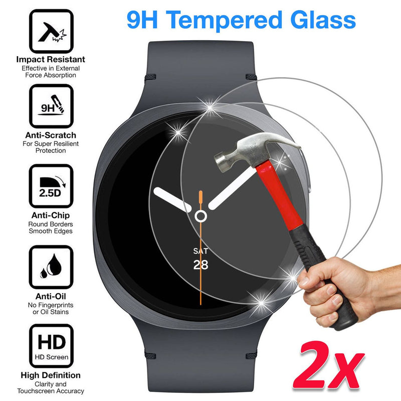Doormoon Samsung Galaxy Watch8 44mm Tempered Glass--2Pcs