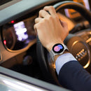 Machino MC-SM006 Mesh Stainless Steel Watch Strap for Galaxy Watch7 40/44mm Silver