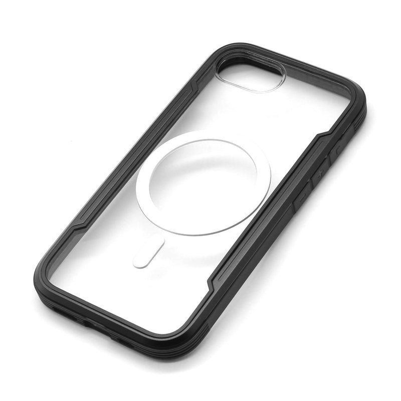 Wisecse iPhone 16E Bastion Case With Magsafe Black