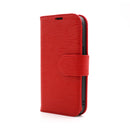 Wisecase iPhone 15 Deluxe Wallet Folio Red