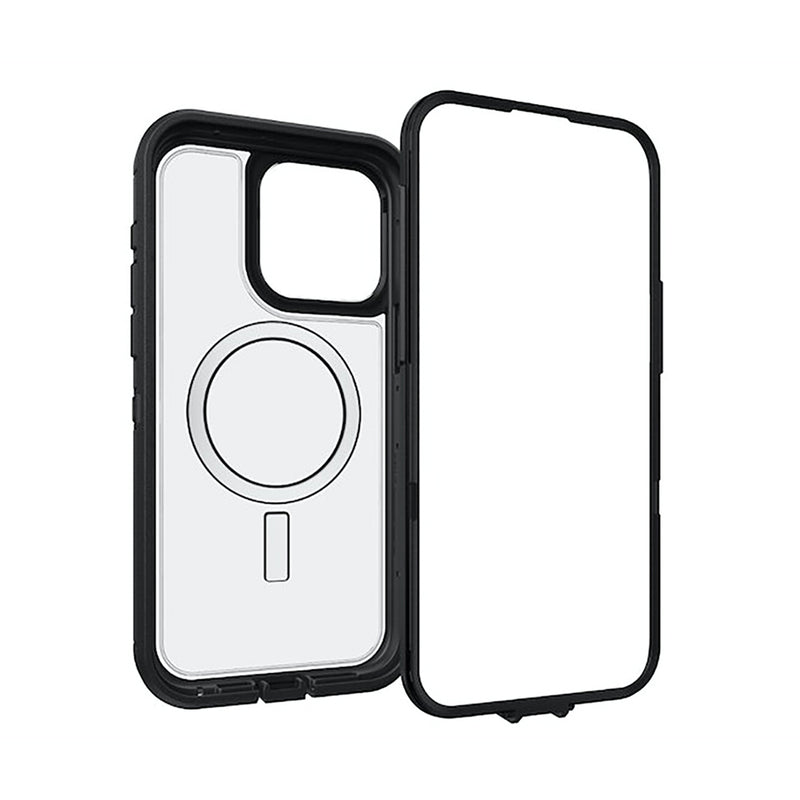 Otterbox Defender XT Magsafe Case For iPhone 15 Pro Max - Black / Clear