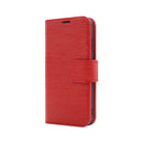 Wisecase Samsung Galaxy S23 Deluxe Wallet Folio Red