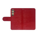 Wisecase Samsung Galaxy S24 Deluxe Wallet Folio Red