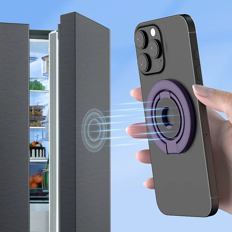 Popsnap Magnetic Phone Ring Holder Purple