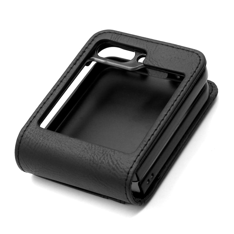 Wisecase Sam Galaxy Z Flip 5 Wallet PU Case Black