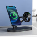 Acefast E9 desktop 3-in-1 wireless charging holder black