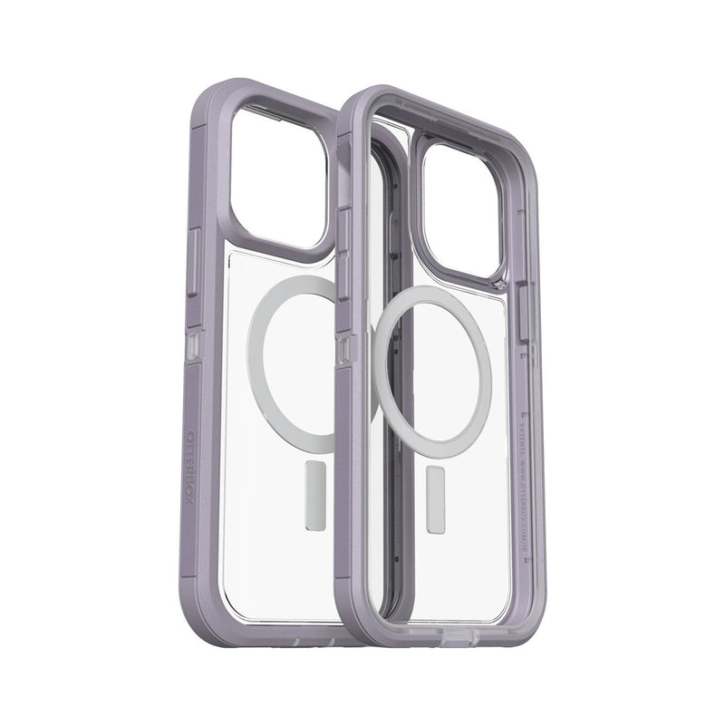 Otterbox Defender XT Clear MagSafe Case For iPhone 14 Pro Max 6.7 - Lavender Sky