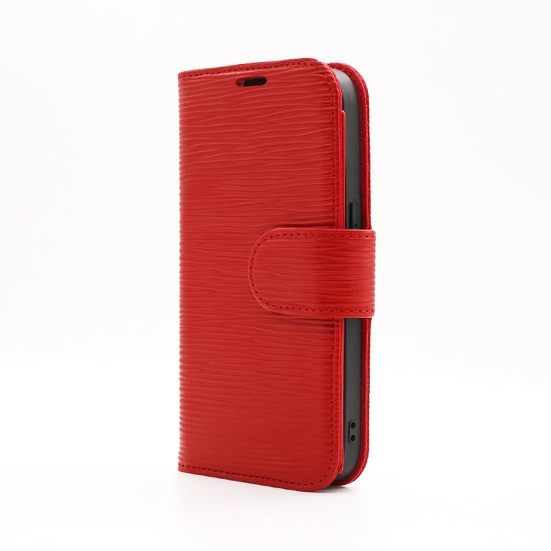 Wisecase iPhone 15 Pro Deluxe Wallet Folio Red