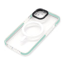 Wisecase iPhone 15 Impact Magsafe Cyan