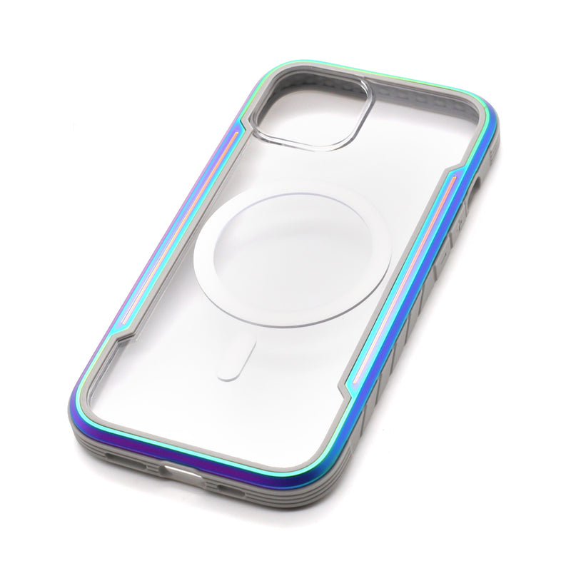Wisecse iPhone 15 One Shield Magsafe Iridescent
