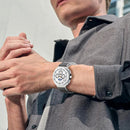 Machino Nylon Watch Strap MC-SM044 Galaxy Watch 8 40/44/46mm Grayish white