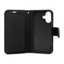 Wisecase iPhone 16e Deluxe Wallet Folio Black
