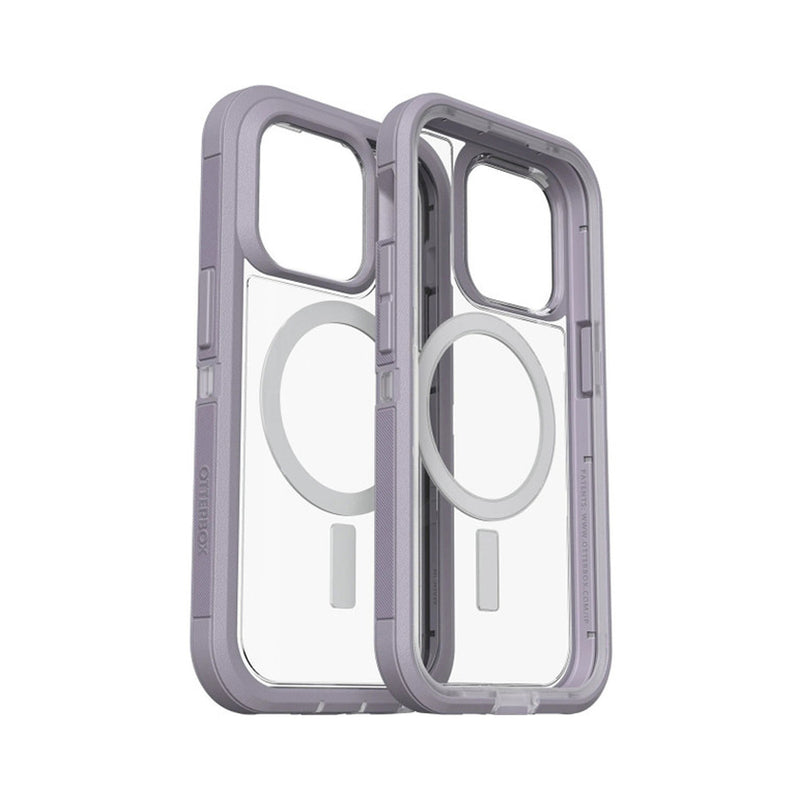 Otterbox Defender XT Clear MagSafe Case For iPhone 14 Pro 6.1 - Lavender Sky