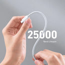 Anker PowerLine III USB-C to USB-C 100W 2.0 Cable - White (6ft Braided) 180CM