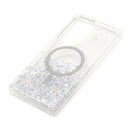 Wisecase Samsung S25 Ultra Moda Print Magsafe Case Silver