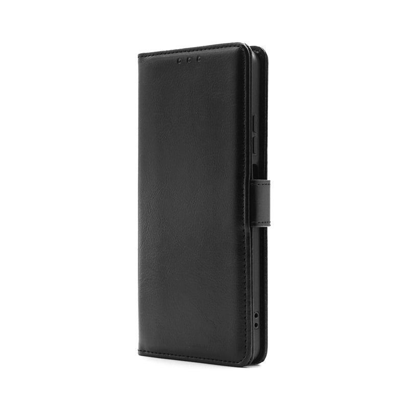 Wisecase OPPO A5 5G 2025 Wallet PU Case Black