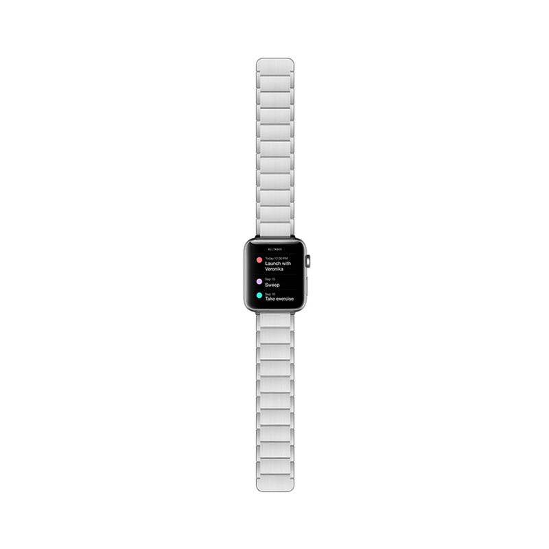 X-doria Classic band for Apple Watch 42/44/45mm - Silver
