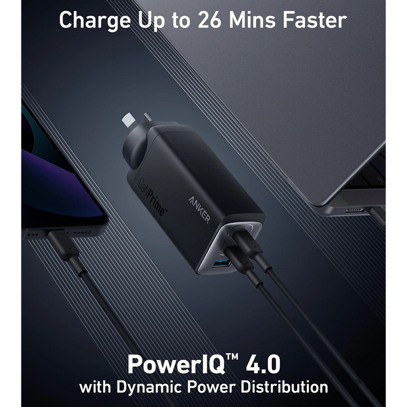 Anker 737 Charger (GaNPrime 120W) Black