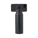 Ringo All-in-One Water Bottle with Magnetic Phone Mount - Black 710ml (24oz)