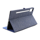 Wisecase Lenovo Tab Plus 12.7" MERC Folio Canvas Series Blue