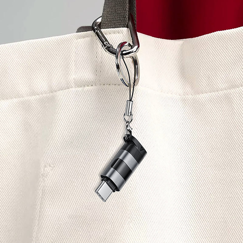 Acefast J9 USB-C to USB-C Digital Display Adapter Metal Gray