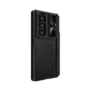 Nillkin Samsung Galaxy Z Fold 7 Qin Pro Leather Case (With built-in pen) Black