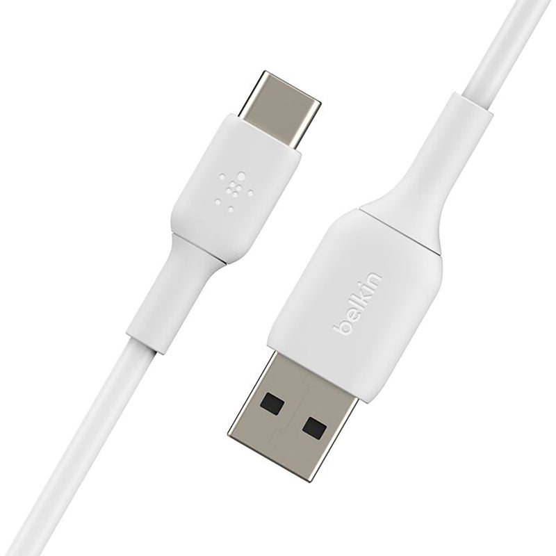Belkin BoostCharge USB-A to USB-C Cable 15W 1M - White