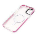 Wisecase iPhone 15 Plus Impact Magsafe Pink