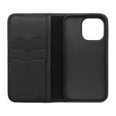 Wisecase iPhone 15 Pro Premio Wallet Case Noir