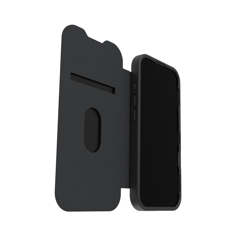 OtterBox React Folio case with Magnets suits iPhone 17 - Black Crystal