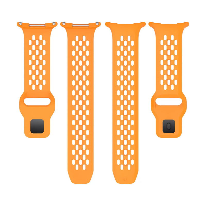Machino MC-SM002 Silicone Watch Strap for Galaxy Watch Ultra 47mm Orange