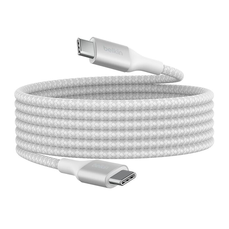 Belkin Boost Charge Pro USB-C to C 240W - Braided Cable - 2m White
